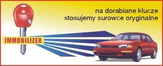 kluczyk samochodowy - transponder - immobilizer